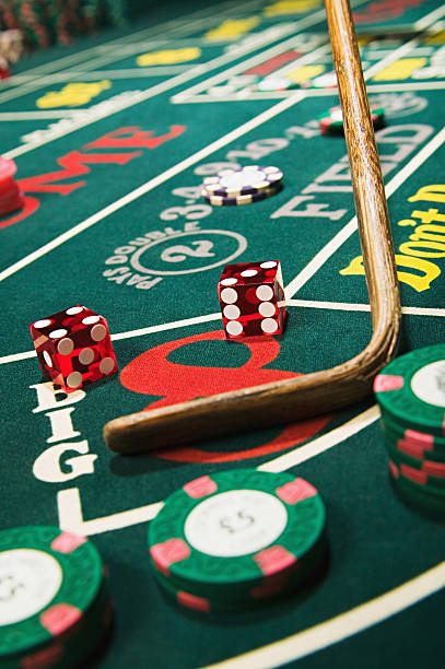 American Roulette wheel layout on marina platform